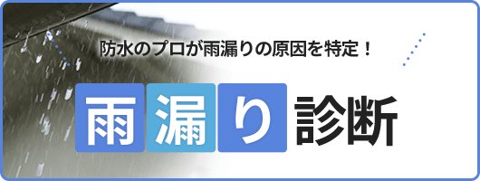 防水のプロが雨漏りの原因を特定！雨漏り診断