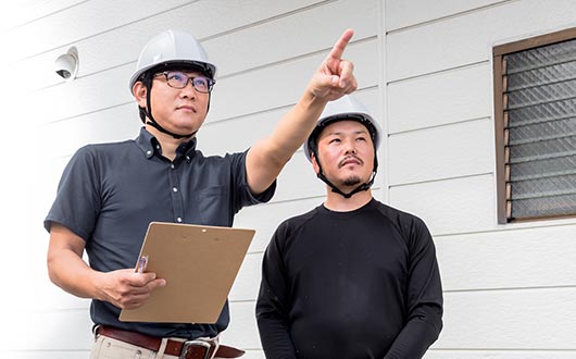 実は塗装だけじゃない！雨漏り修理もお任せ！