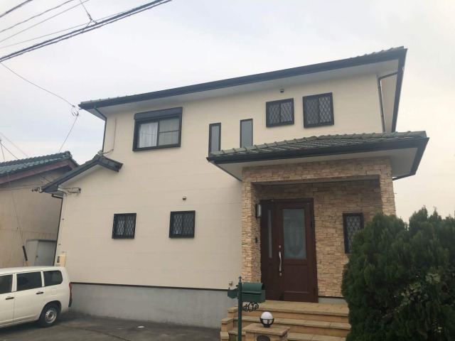 【幸田町Y様邸】遮熱断熱塗料キルコとクリヤー塗料UVプロテクト４Fクリアーで外壁塗装！