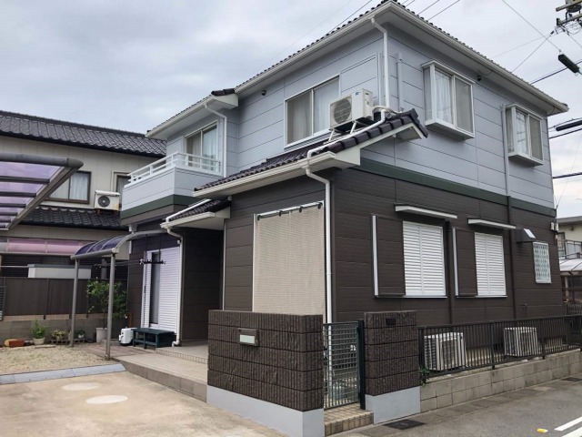 【高浜市S様邸】無機塗料セミフロンスーパーマイルドⅡで外壁塗装を行いました！