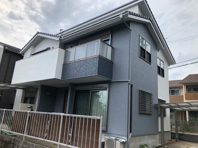 【岡崎市T様邸】無機塗料セミフロンスーパーアクアⅡで外壁塗装を行いました！