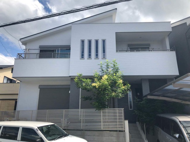 【岡崎市S様邸】無機塗料セミフロンスーパーシリーズで外壁塗装、屋根塗装を行いました！