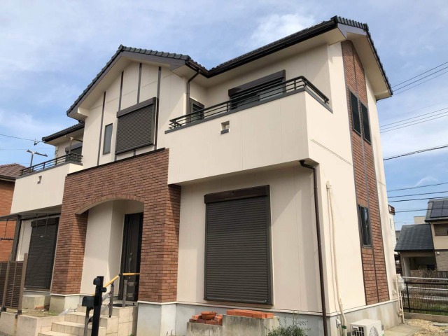 【岡崎市I様邸】遮熱断熱塗料キルコで外壁塗装を行いました！