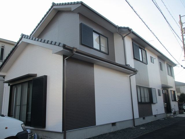 【西尾市D様】外壁塗装をしてもらい大変きれいに仕上がりました。