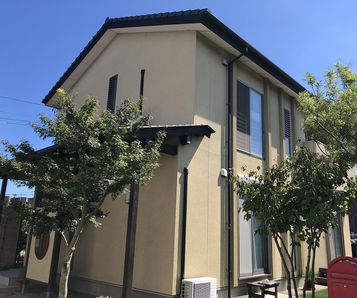 【西尾市　I様邸】外壁カラーシミュレーション実例