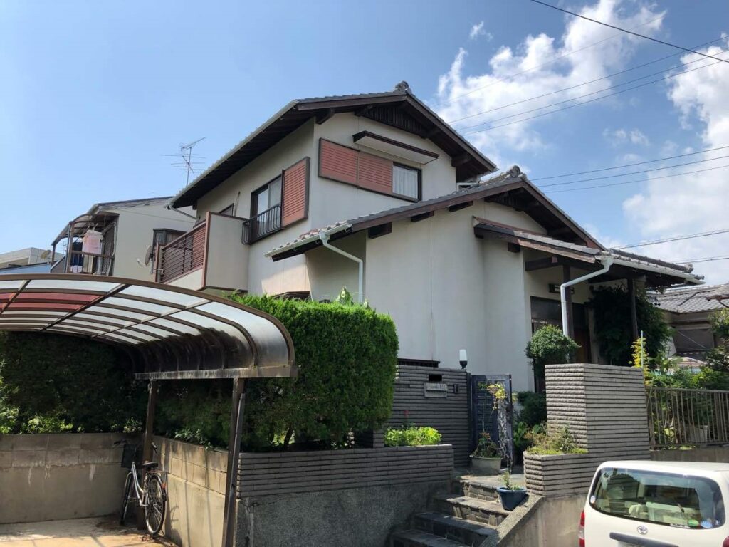 【岡崎市　I様邸】外壁カラーシミュレーション実例