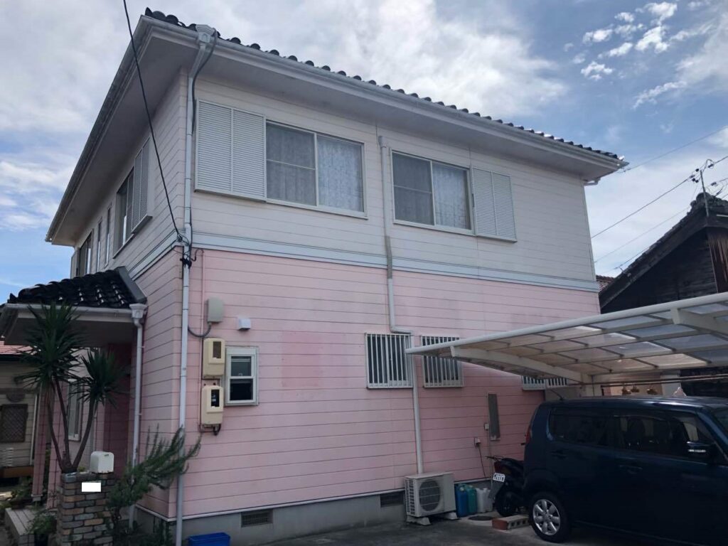 【西尾市　K様邸】外壁カラーシミュレーション実例