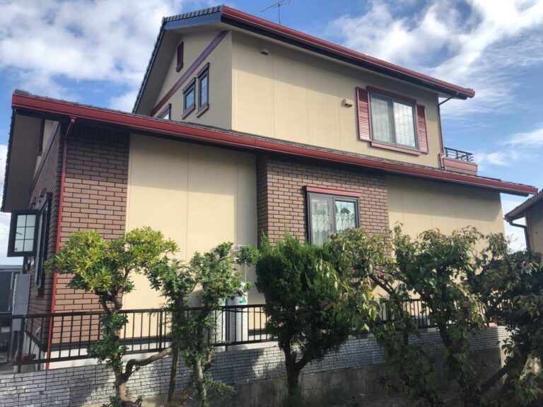 【西尾市H様邸】フッ素塗料グラナダフレッシュFで外壁塗装を行いました！