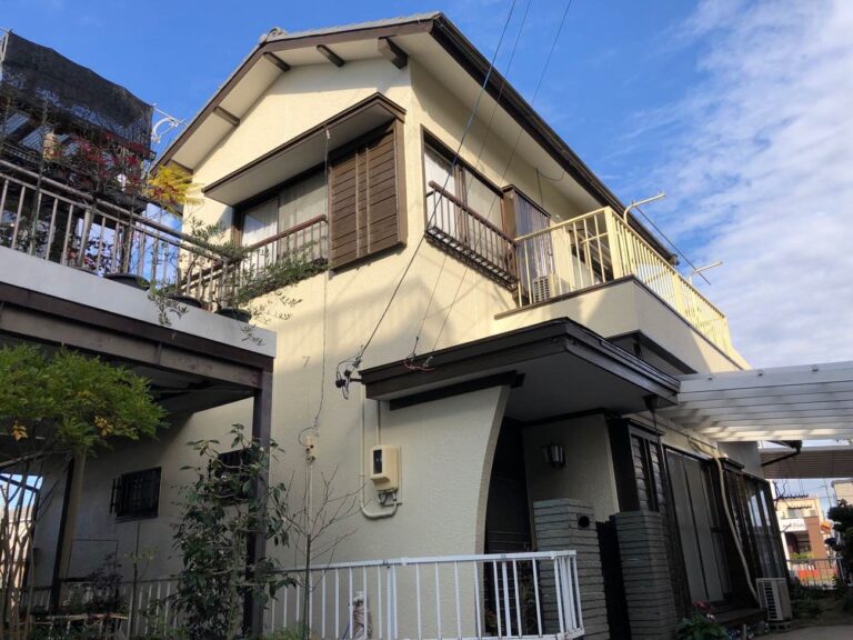 【岡崎市O様邸】オーデフレッシュSi100Ⅲで外壁塗装を行いました！