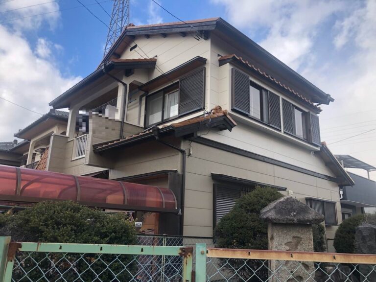 【岡崎市T様邸】パーフェクトトップで外壁塗装を行いました！