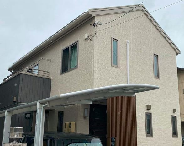 【安城市Y様邸】セミフロンスーパーアクアⅡで外壁塗装工事行いました！