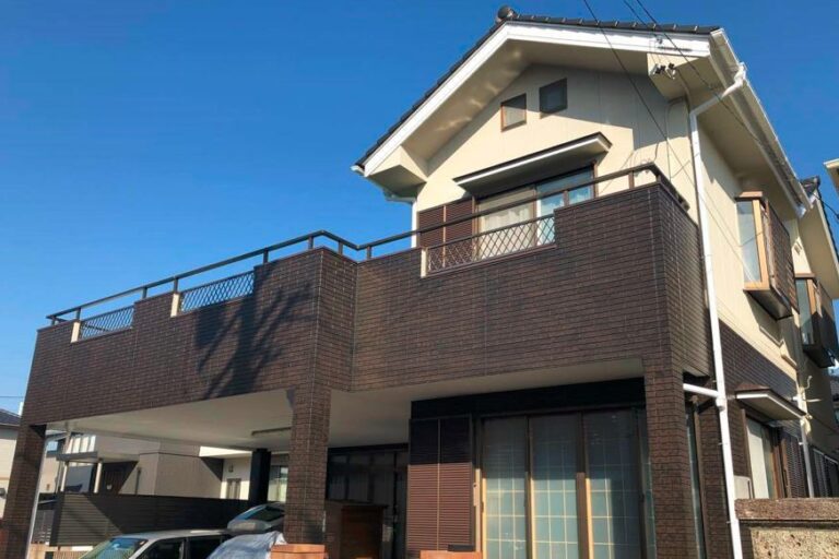 【安城市H様邸】WBアートFとグラナダフレッシュFで外壁塗装工事を行いました！