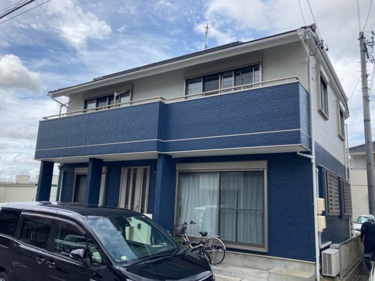 【岡崎市T様邸】セミフロンアクアで外壁塗装を行いました！