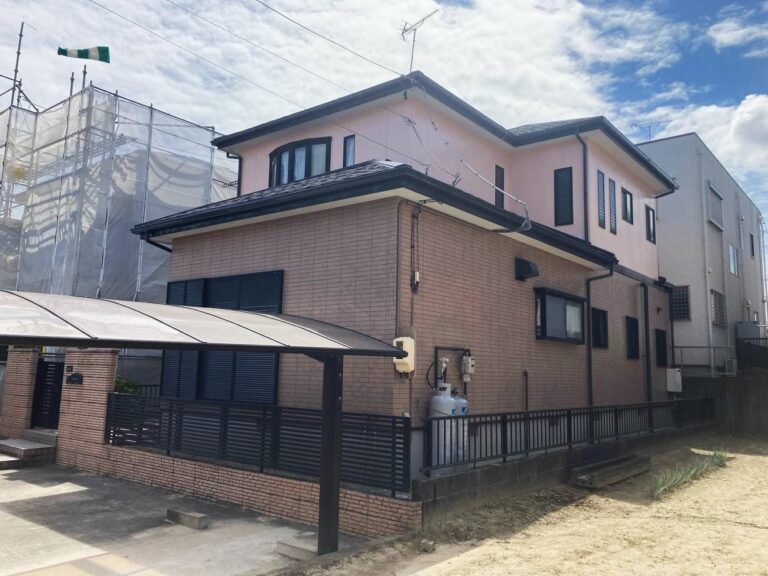 【西尾市S様邸】パーフェクトトップで外壁塗装を行いました！