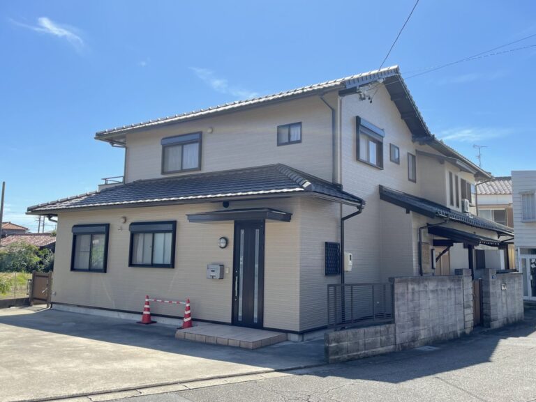 【西尾市S様邸】セミフロンスーパーマイルドIIで外壁塗装を行いました！