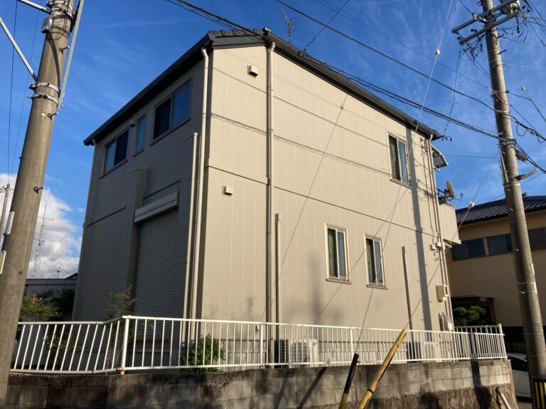 【岡崎市N様邸】セミフロンアクアで外壁塗装を行いました！