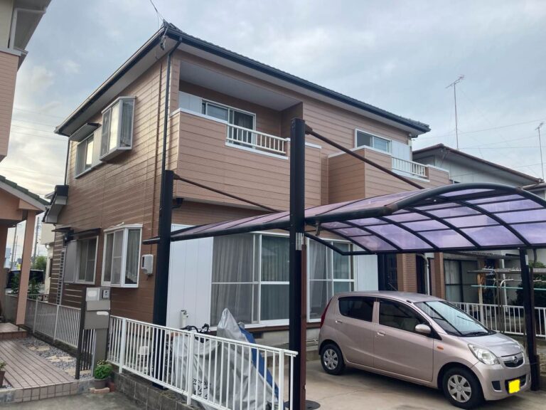 【岡崎市I様邸】セミフロンスーパーアクアⅡで外壁塗装を行いました！