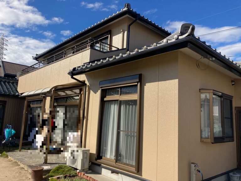【西尾市S様邸】ペンキ屋さんにはとても丁寧に塗装していただき有難かったです！