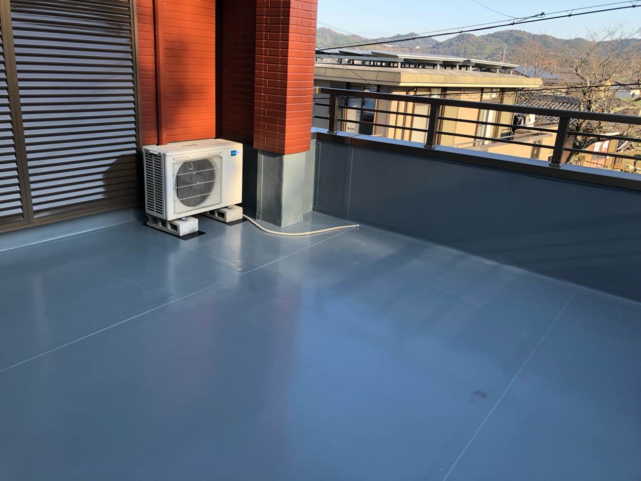 ベランダ防水 完了