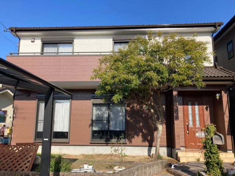 【岡崎市O様邸】セミフロンアクアで外壁塗装を行いました！