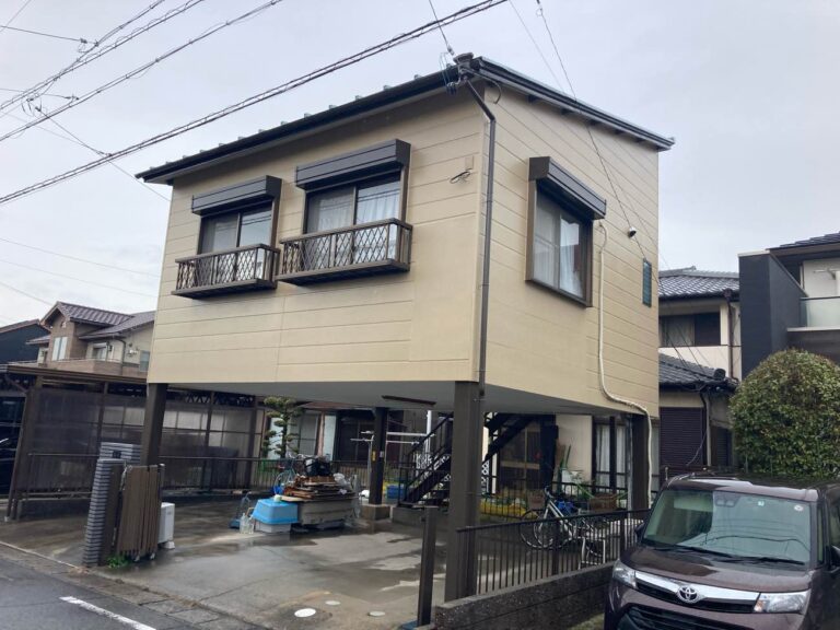 【高浜市K様邸】セミフロンスーパーアクアⅡで外壁塗装、セミフロンスーパールーフII遮熱で屋根塗装を行いました！