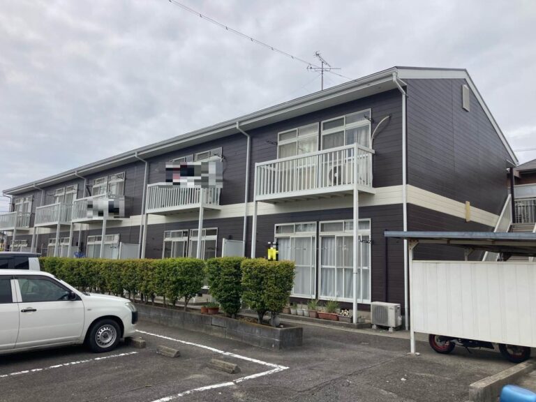 【西尾市S様　アパート】セミフロンマイルドで外壁塗装、セミフロンスーパールーフⅡ遮熱で屋根塗装を行いました！