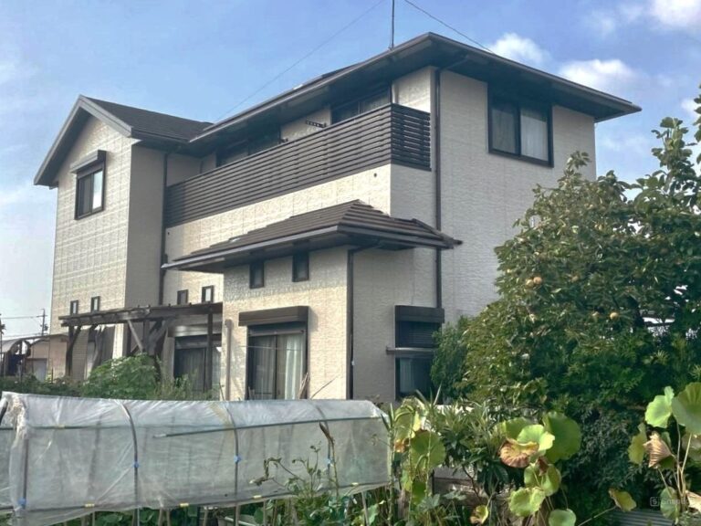 【岡崎市I様邸】セミフロンスーパーアクアⅡで外壁塗装を行いました！